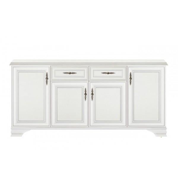 Комод чотирьохдверний Gerbor Кентукі KOM4D2S Білий Комод чотирьохдверний Gerbor Кентукі KOM4D2S Білий
