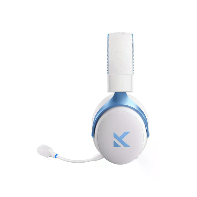 Навушники бездротові Mchose V9 Pro White/Blue - фото 4 Навушники бездротові Mchose V9 Pro White/Blue - фото 4