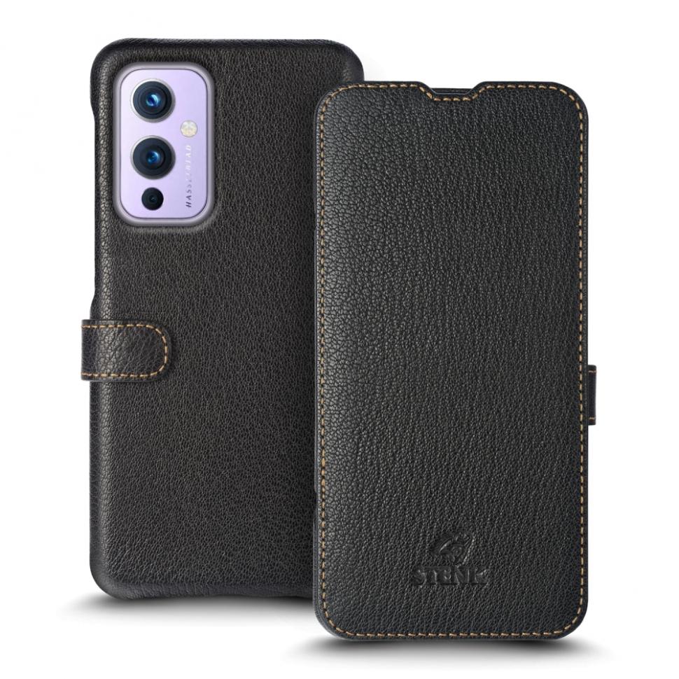 Чехол книжка Stenk Premium для OnePlus 9 Черный (69715)