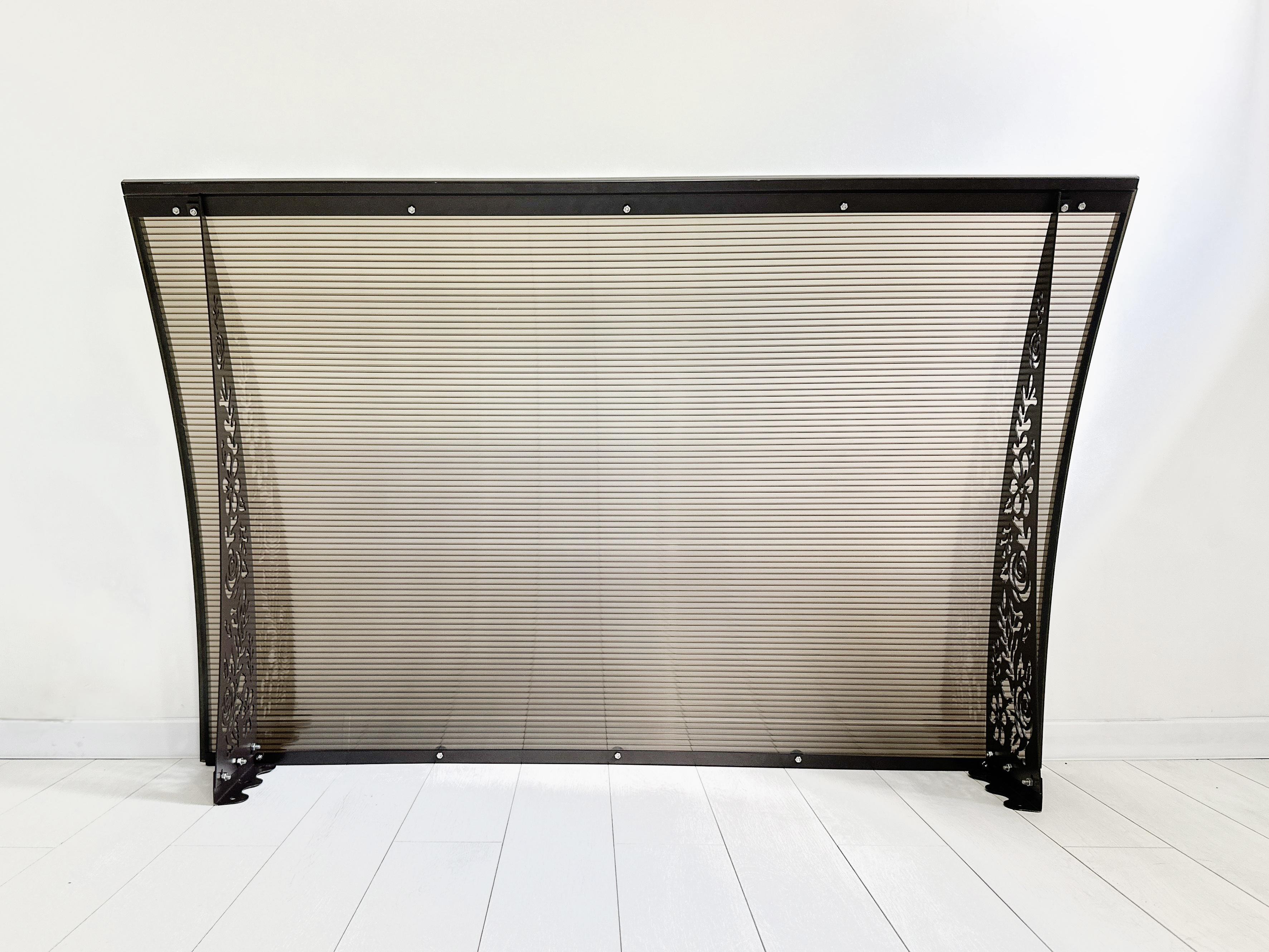 Навес-козырек Роза сотовый поликарбонат 6 мм 120х80 см (2802253M) - фото 2 Навес-козырек Роза сотовый поликарбонат 6 мм 120х80 см (2802253M) - фото 2