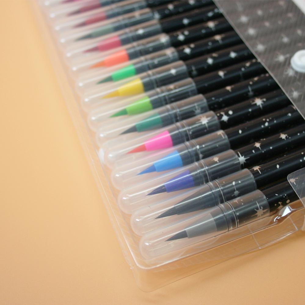 Акварельні маркери для скетчінга з пензликом 20 кольорів (120.587) - фото 7 Акварельні маркери для скетчінга з пензликом 20 кольорів (120.587) - фото 7