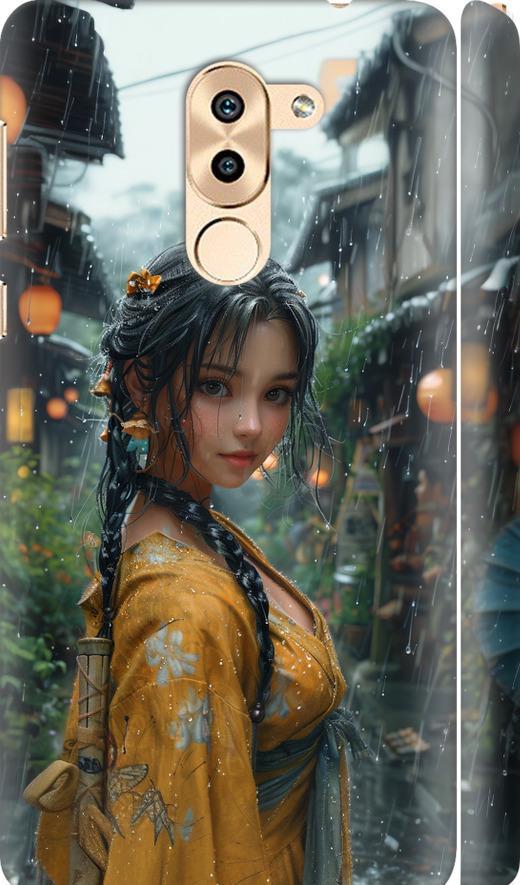Чехол на Huawei Mate 9 Lite Anime-girl (6133m-474-42517)
