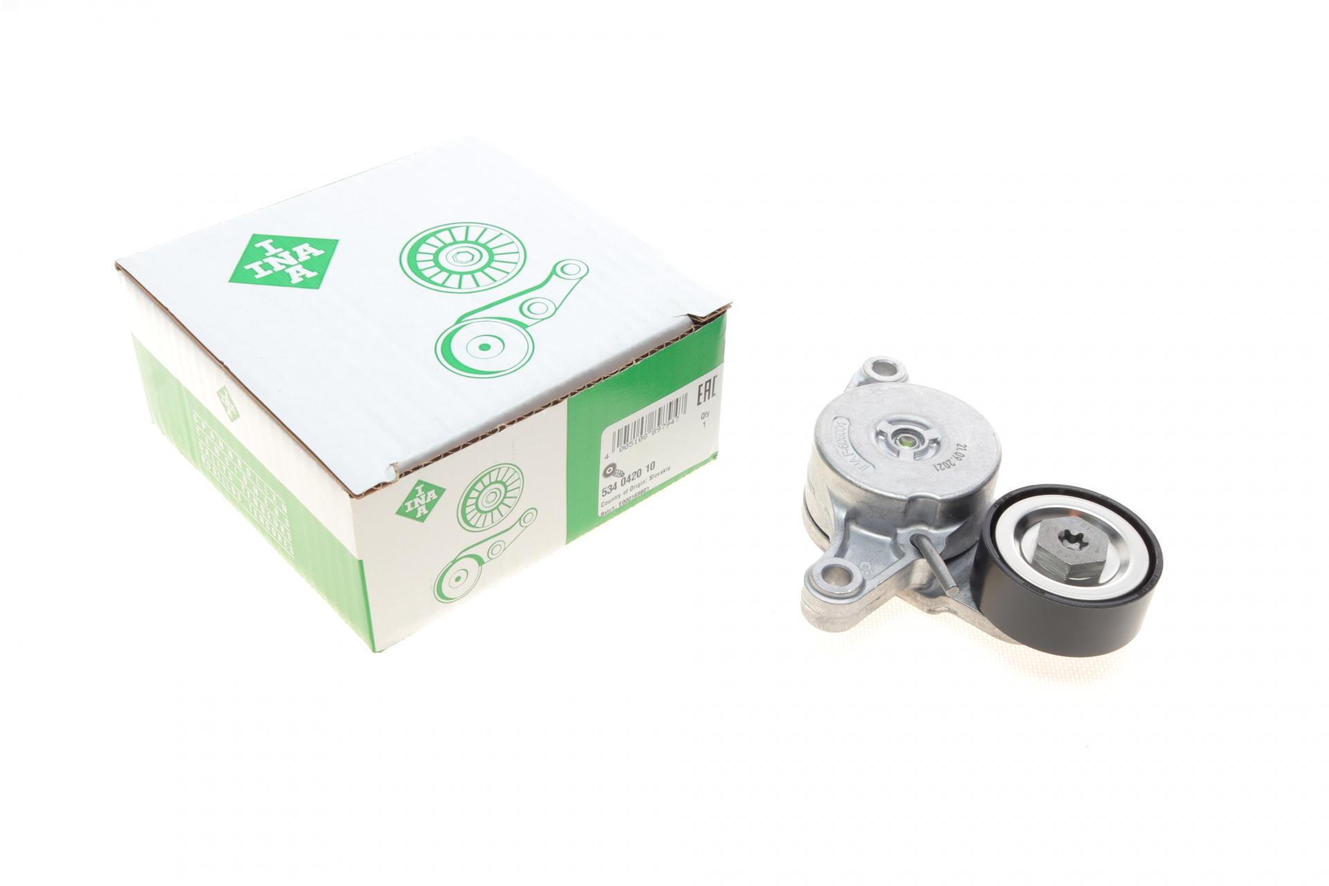 Натяжник ремня генератора INA Toyota Avensis 1.6/2.0 DI-D 08-534 0420 10