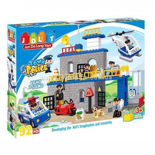Конструктор для детей JDLT 5136 Полицейский участок со звуком/светом Разноцветный (147-132-BOC008636) Конструктор для детей JDLT 5136 Полицейский участок со звуком/светом Разноцветный (147-132-BOC008636)
