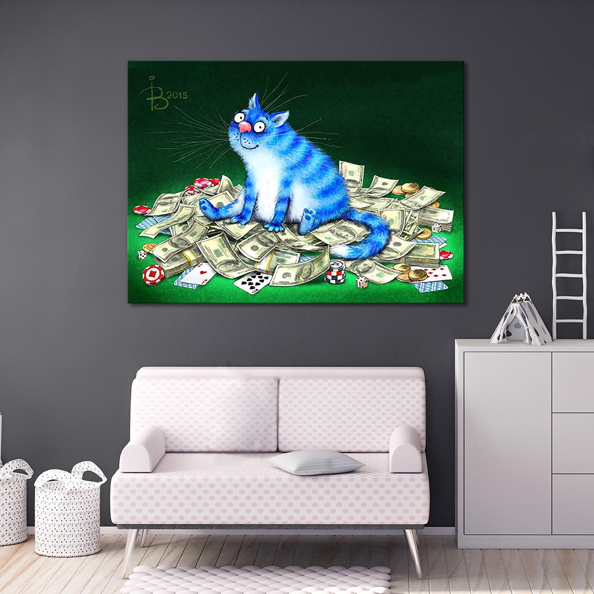 Модульная картина Джеккот 1 модуль 30х45 см (_rinaz_20152236)