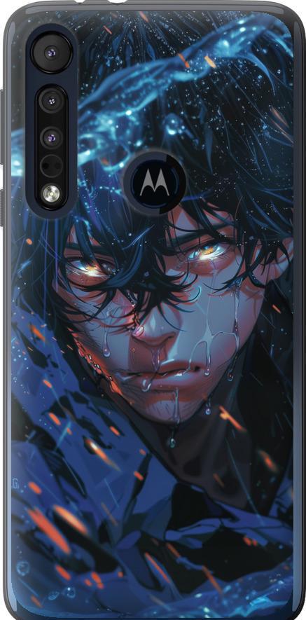 Чехол на Motorola One Macro Satoru Gojou (6128u-1812-42517) Чехол на Motorola One Macro Satoru Gojou (6128u-1812-42517)
