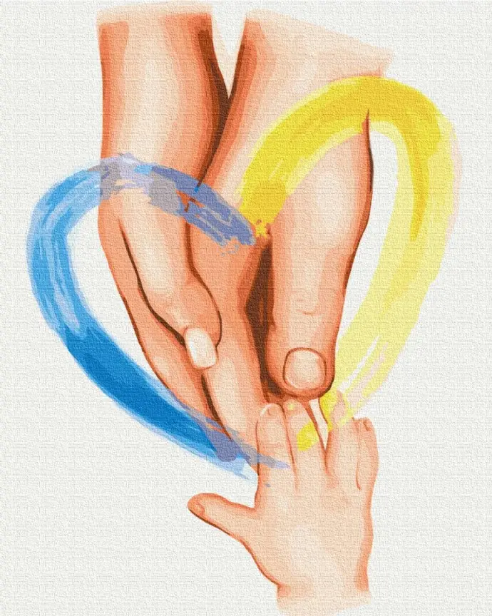 Картина по номерам Brushme Семейное тепло 40x50 см (BSM-B53078) Картина по номерам Brushme Семейное тепло 40x50 см (BSM-B53078)