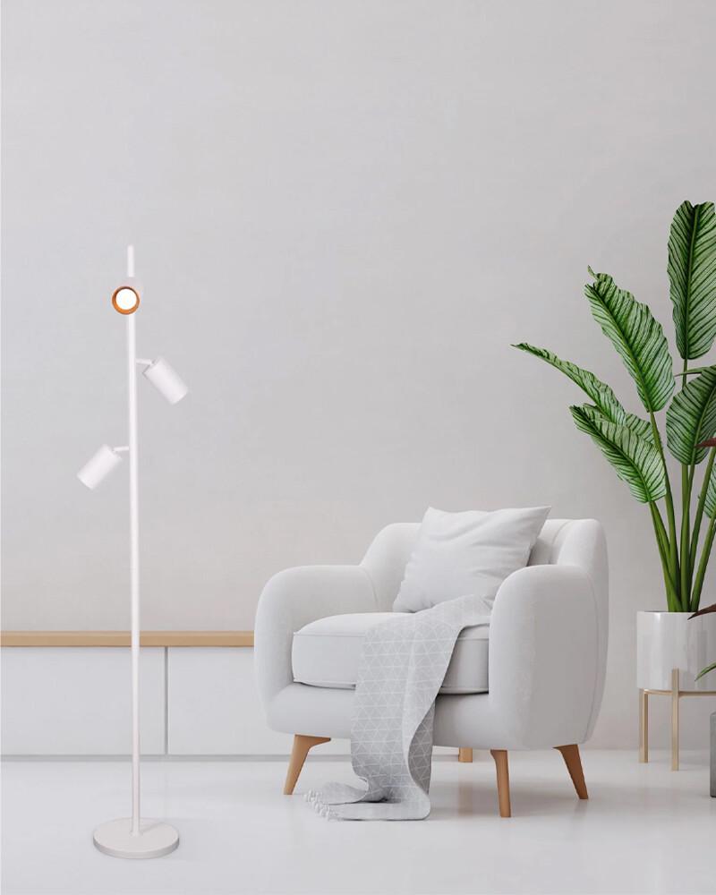 Торшер Goldlux 328199 Maribel GU10 3x12W IP20 Білий - фото 4 Торшер Goldlux 328199 Maribel GU10 3x12W IP20 Білий - фото 4