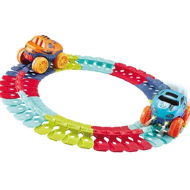 Трек автомобильный Rias Changeable Track с автомобилем 46 деталей (3_03966)