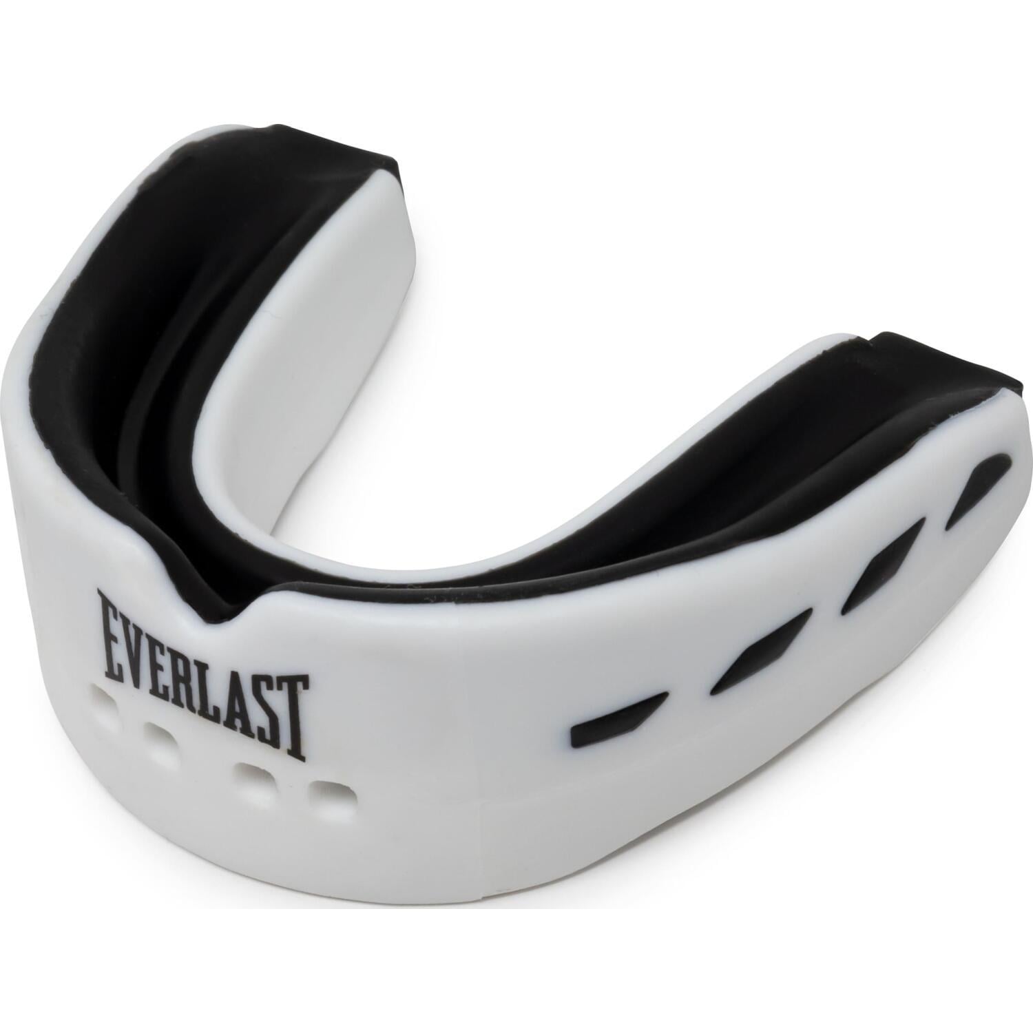 Капа подвійна Everlast EVERSHIELD DOUBLE MOUTH GUARD Біло-чорний (P00003602)