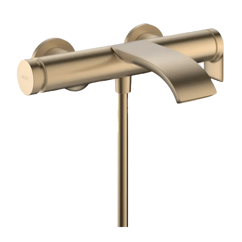 Смеситель для ванны Hansgrohe Vivenis однорычажный Бронзовый матовый (75420140)