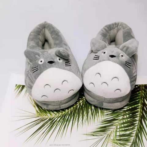 Домашние тапки Тоторо р. 36-39 Серый (kcr00212) - фото 2 Домашние тапки Тоторо р. 36-39 Серый (kcr00212) - фото 2