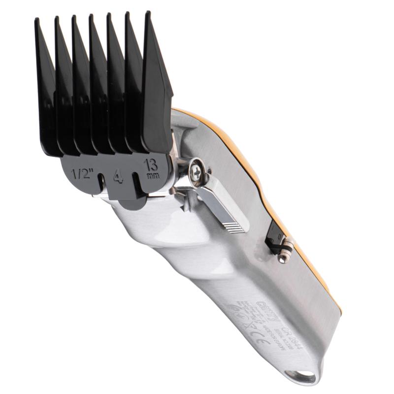 Машинка для стрижки волос Camry CR 2844 аккумуляторная 100 Вт с LCD дисплеем USB 4 насадки Gold - фото 5 Машинка для стрижки волос Camry CR 2844 аккумуляторная 100 Вт с LCD дисплеем USB 4 насадки Gold - фото 5