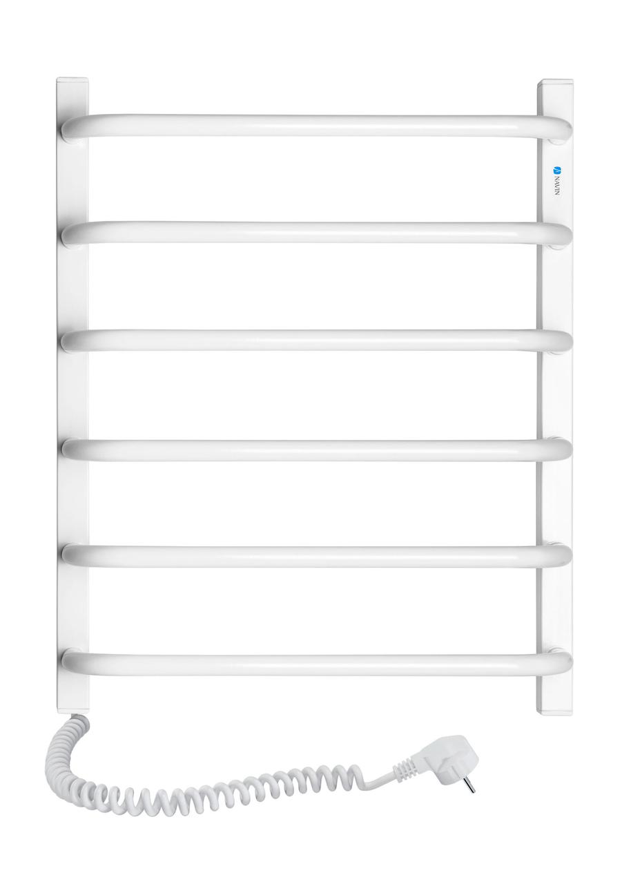 Полотенцесушитель электрический NAVIN Симфония Квадро 480x600 мм выключатель справа