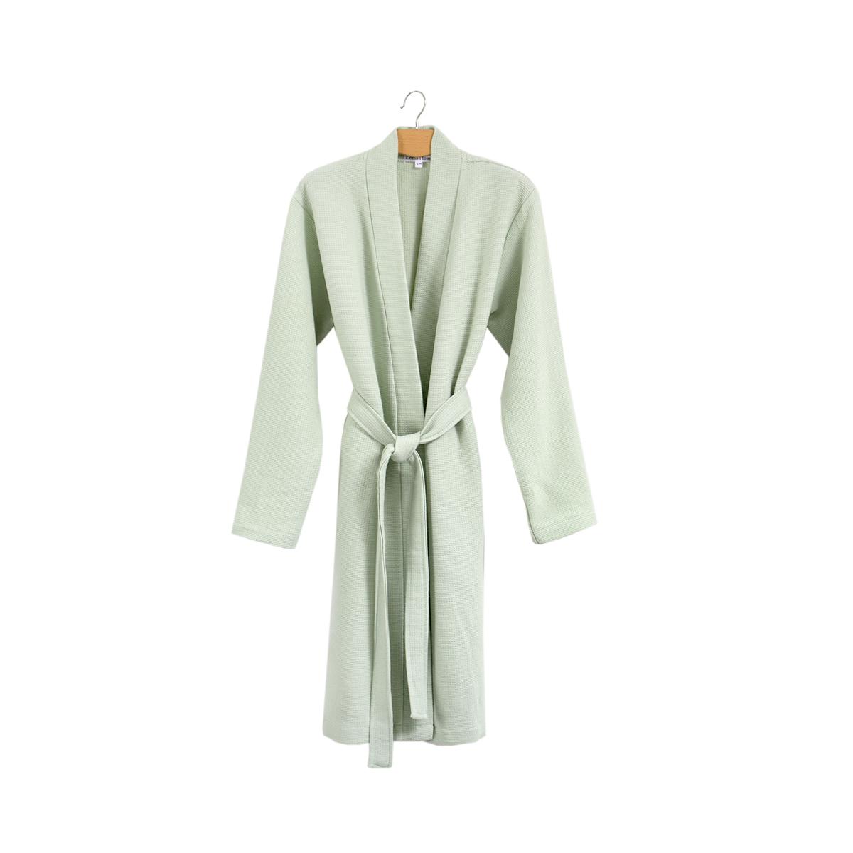 Халат-кимоно Lotus Home Enika XS Мятный (26029338) - фото 8 Халат-кимоно Lotus Home Enika XS Мятный (26029338) - фото 8