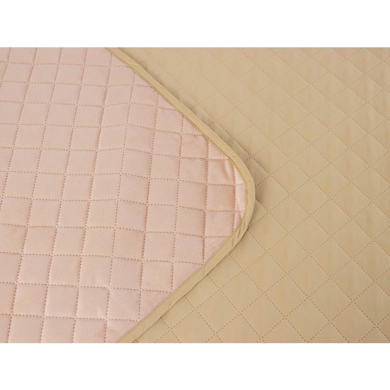 Покривало двостороннє Руно велюр 150x220 см М'ятний (28092598) - фото 6 Покривало двостороннє Руно велюр 150x220 см М'ятний (28092598) - фото 6