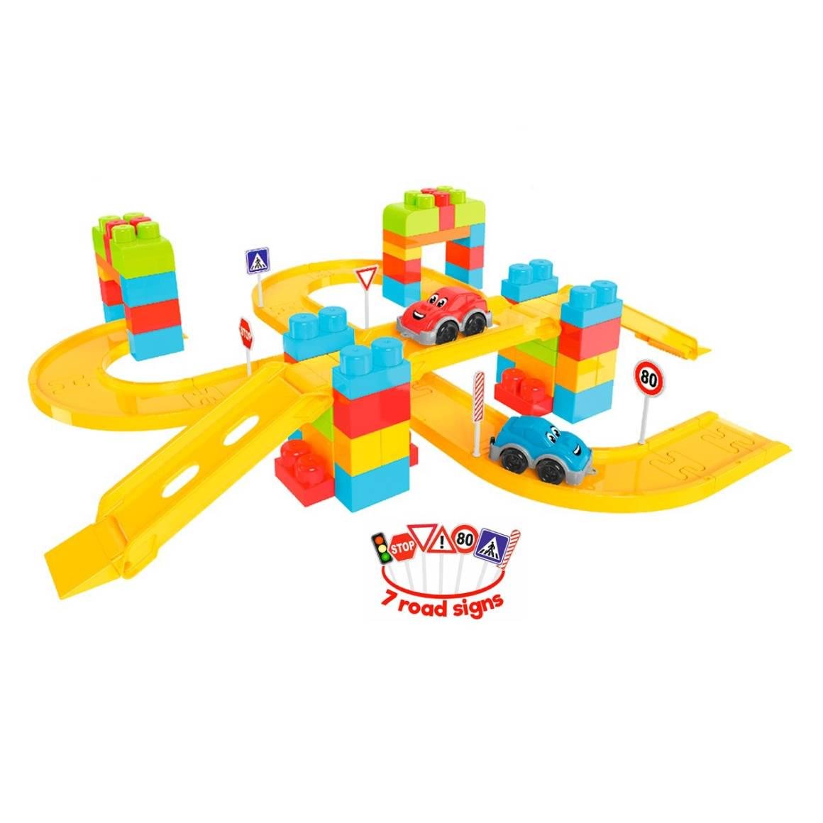 Конструктор ТехноК Автотрек 100 деталей (8324)