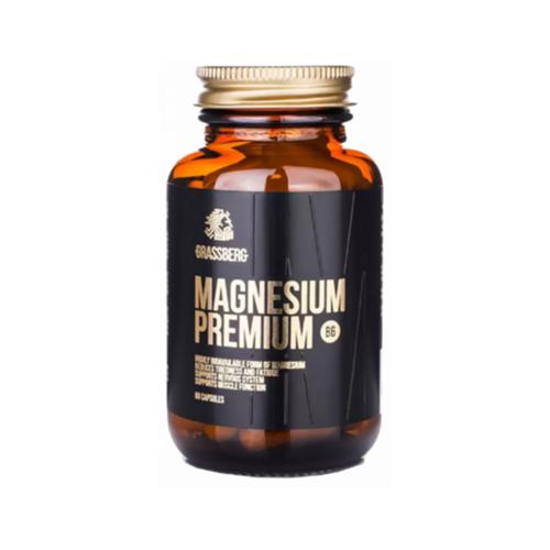 Микроэлемент Магний Grassberg Magnesium Premium B6 60 Caps