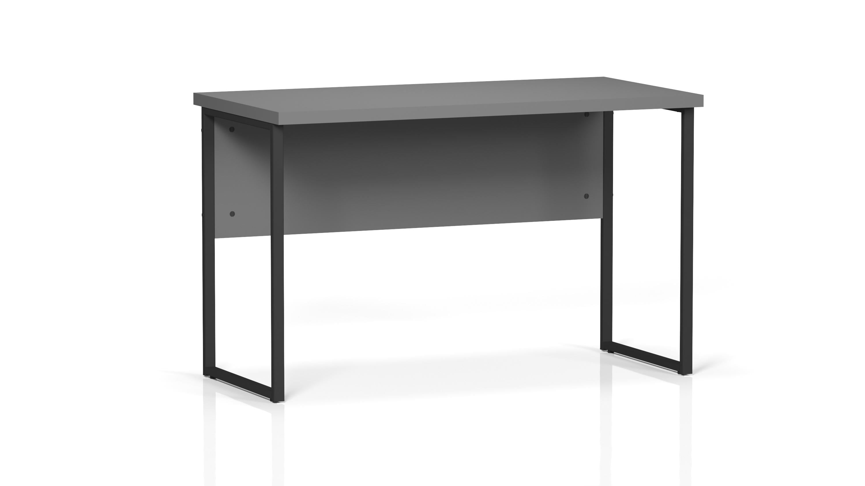 Письменный стол с экраном ОП-161 Orange-Line Черный/Графит (404534)