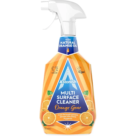 Чистящее средство Astonish Multi-Surface Cleaner с апельсиновым маслом 750 мл (27194487)