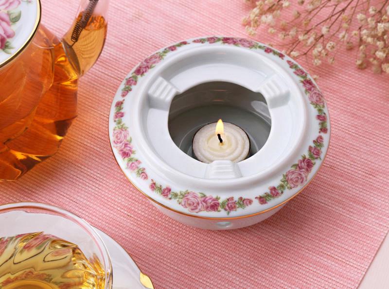 Подставка под чайник EILONG Rose Fusion фарфоровая 13 см (OQ801) - фото 2 Подставка под чайник EILONG Rose Fusion фарфоровая 13 см (OQ801) - фото 2