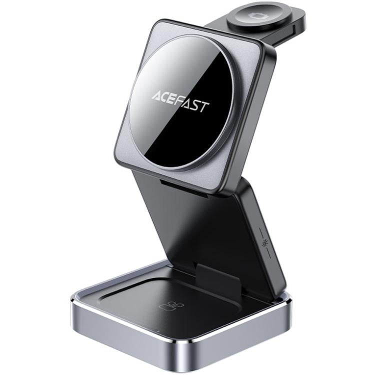Зарядное устройство беспроводное Acefast E20 Wireless QI 3в1 15W Black (6974316283478)