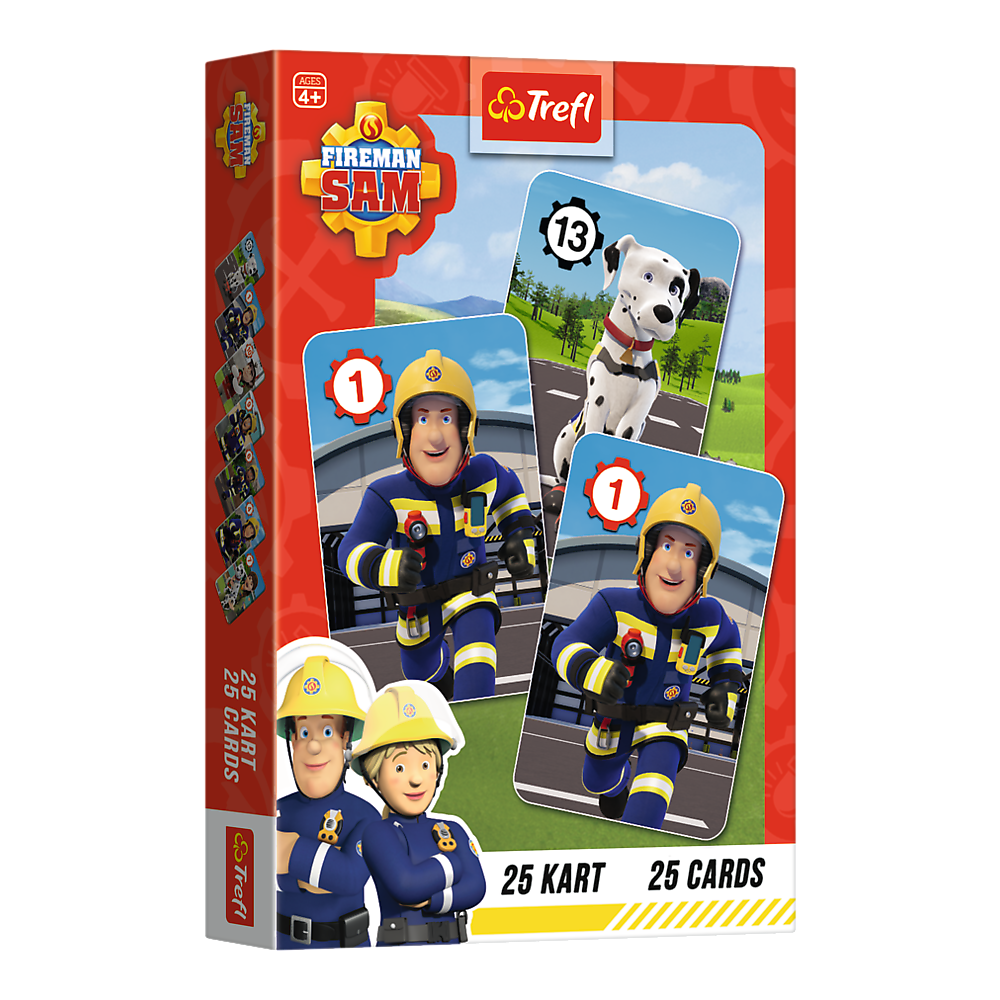 Гральні карти Trefl Пожежник Сем 2 25 карт (5900511085051 08505)