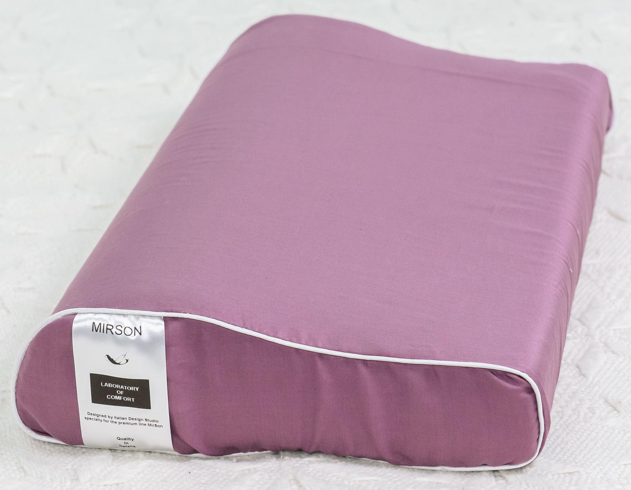 Подушка ортопедична MirSon №6116 Delicate satin Excalibur Kiddy Girl 50х29х5/8 см (2200003262704)