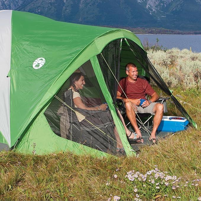 Намет Coleman 6-ти місний з кімнатою-екраном та тентом - фото 5