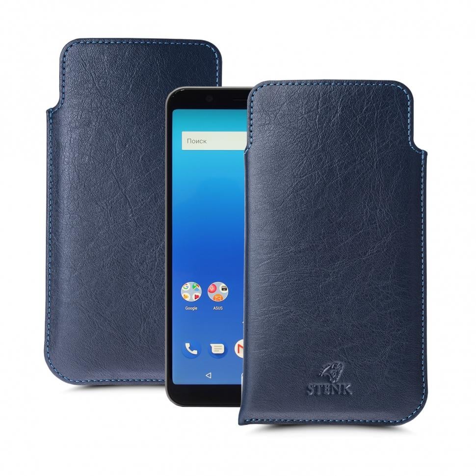Футляр Stenk Elegance для ASUS ZenFone Max Pro (M1) (ZB602KL) Синий (62385)