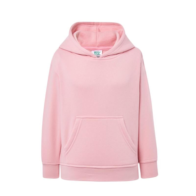 Кофта детская JHK KID SWEATSHIRT KANGAROO 1/2 Розовый (PK)