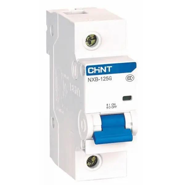 Автоматичний вимикач модульний CHINT NXB-125 1P D 125A 10 kA (816128)