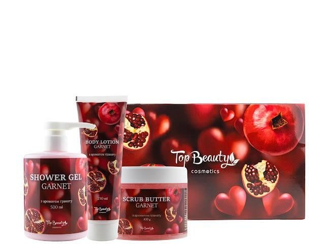 Подарочный набор Top Beauty Гранатовая страсть ко Дню влюбленных по уходу за телом L (3213) Подарочный набор Top Beauty Гранатовая страсть ко Дню влюбленных по уходу за телом L (3213)