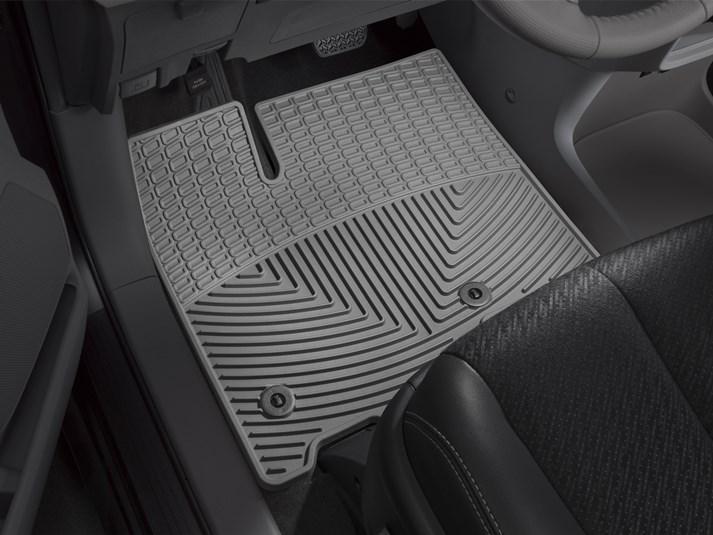 Коврики автомобильные передние резиновые WeatherTech W292GR Toyota Sienna 2013-2020 Серый (1185135872) - фото 1