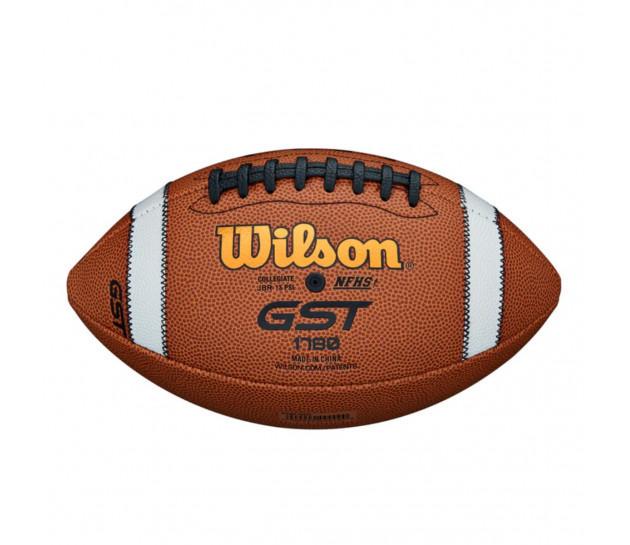 Мяч для американского футбола Wilson GST COMP OFCL FBALL р. 5 Коричневый (WTF1780N 5)