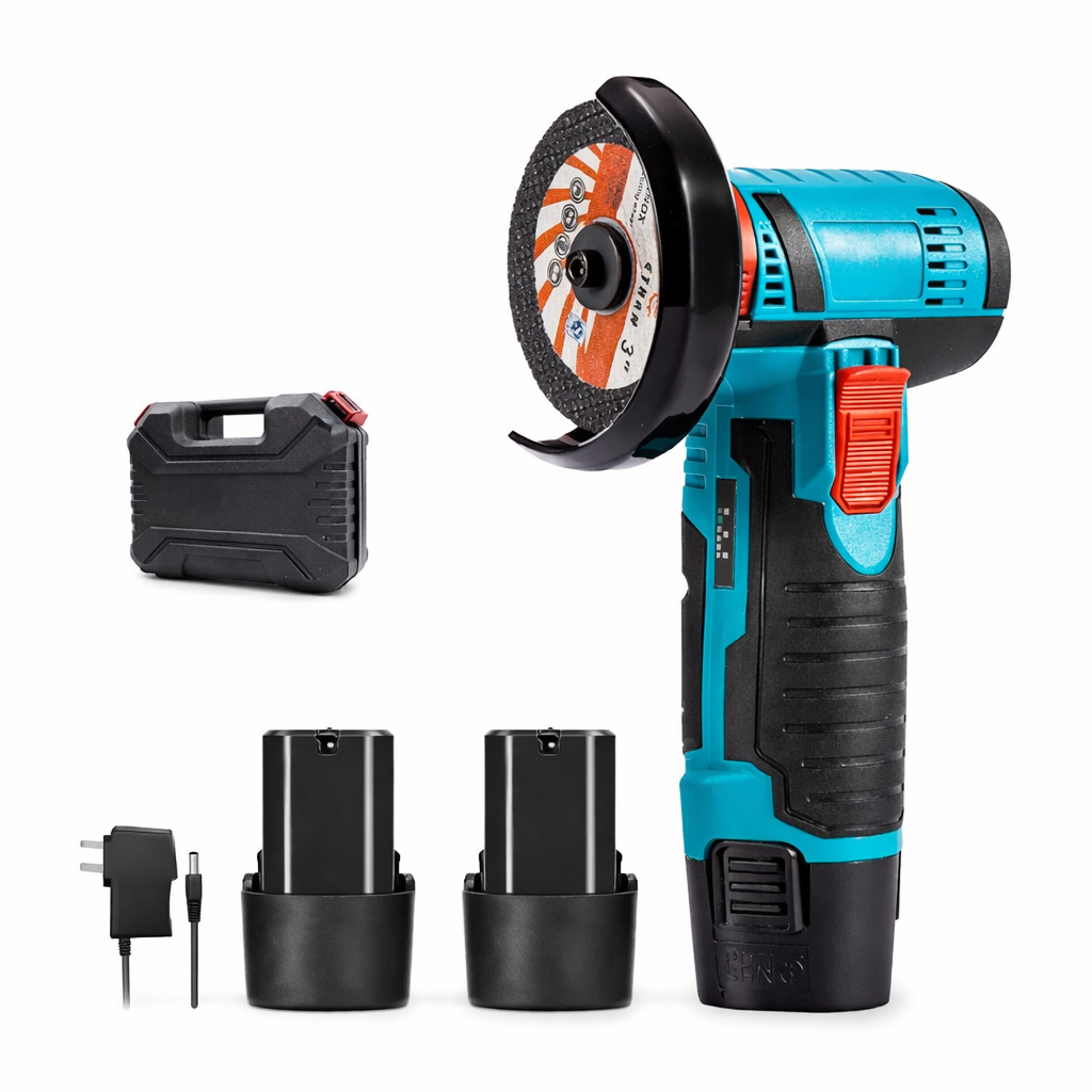 Болгарка аккумуляторная с кейсом и 2 батареями (1771313190306)