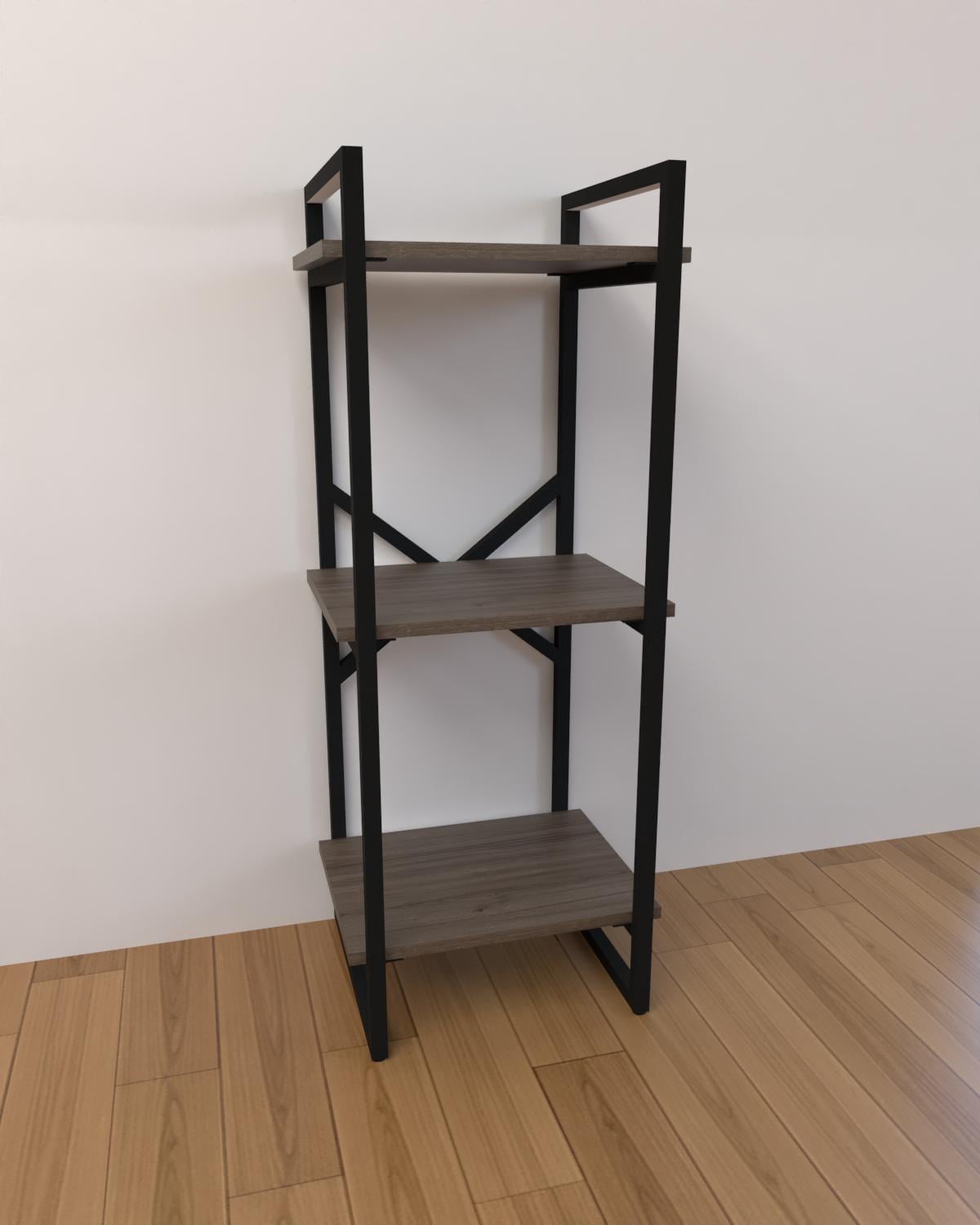 Стелаж EcoLoft Бріо DSP-1433-4 в стилі лофт Монтеверде (DSP-1433-4)