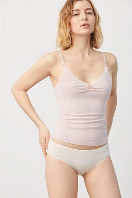 Трусики слип Ysabel Mora р. 4/L 2 шт. Шампань/Лиловый (71566)