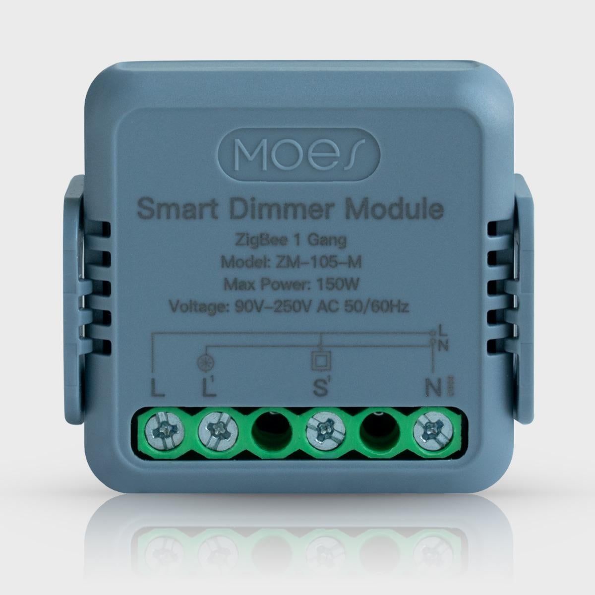 Димер одноканальний Tuya smart Zigbee Moes