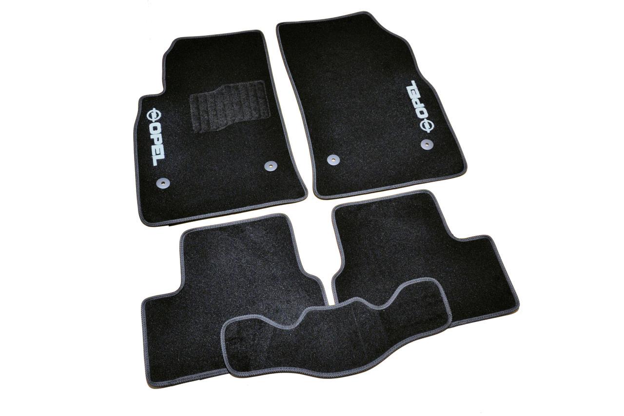 Коврики в салон AVTM ворсовые Opel Astra J 2009 5 шт. Черный (BLCCR1441)