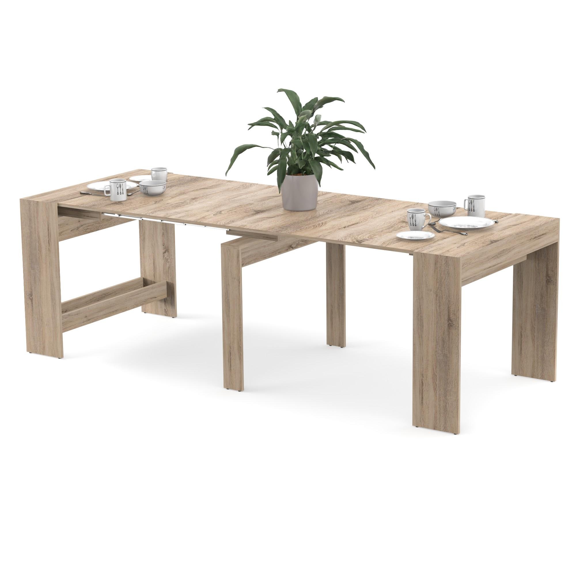 Обідній стіл для кухні Piton розсувний Дуб сонома (MBC741852)