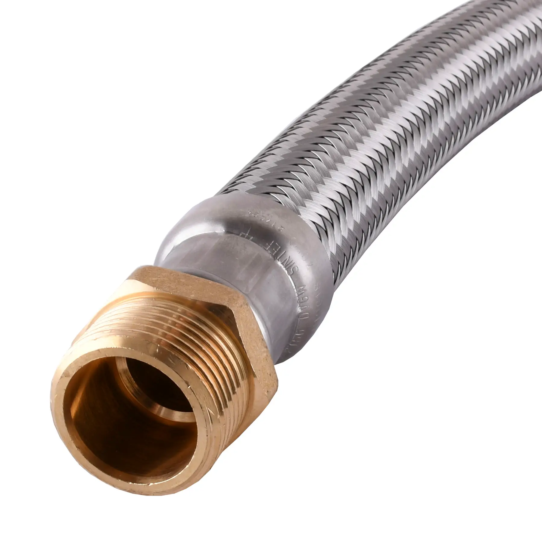 Шланг антивібраційний прямий TUCAI EXTRA TWIST 1″ River MG-1-500 0,5 м (204741) - фото 4