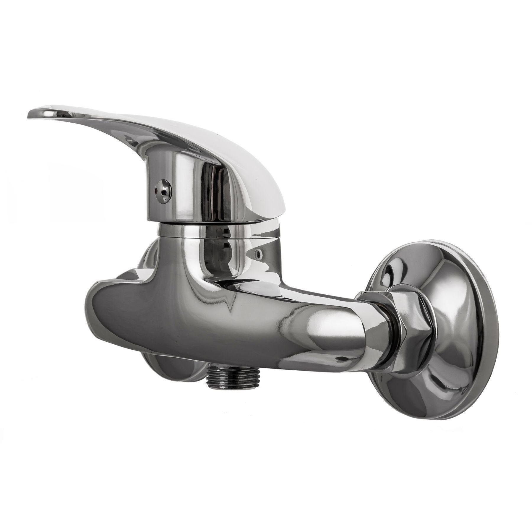 Змішувач для душу з душовим комплектом EcoMix ENERGO E-GEZ-105 Хром (10035)