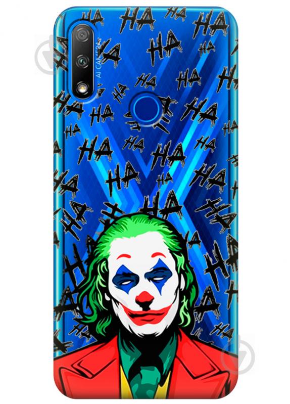 Прозрачный силиконовый чехол iSwag для Huawei Honor 9X с рисунком - Джокер (KS2743) Прозрачный силиконовый чехол iSwag для Huawei Honor 9X с рисунком - Джокер (KS2743)
