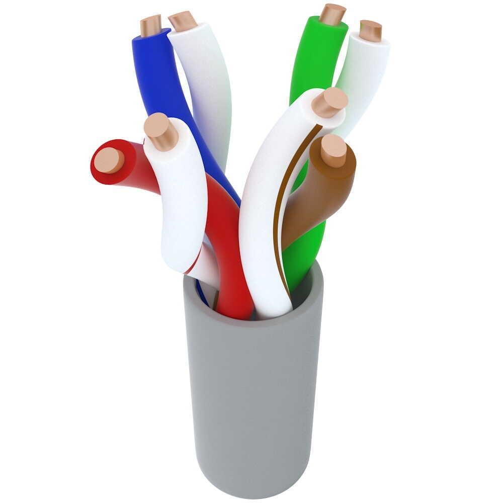 Витая пара внутренняя DCG cat5E U/UTP биметалл 4х2х0,5 (28164738)