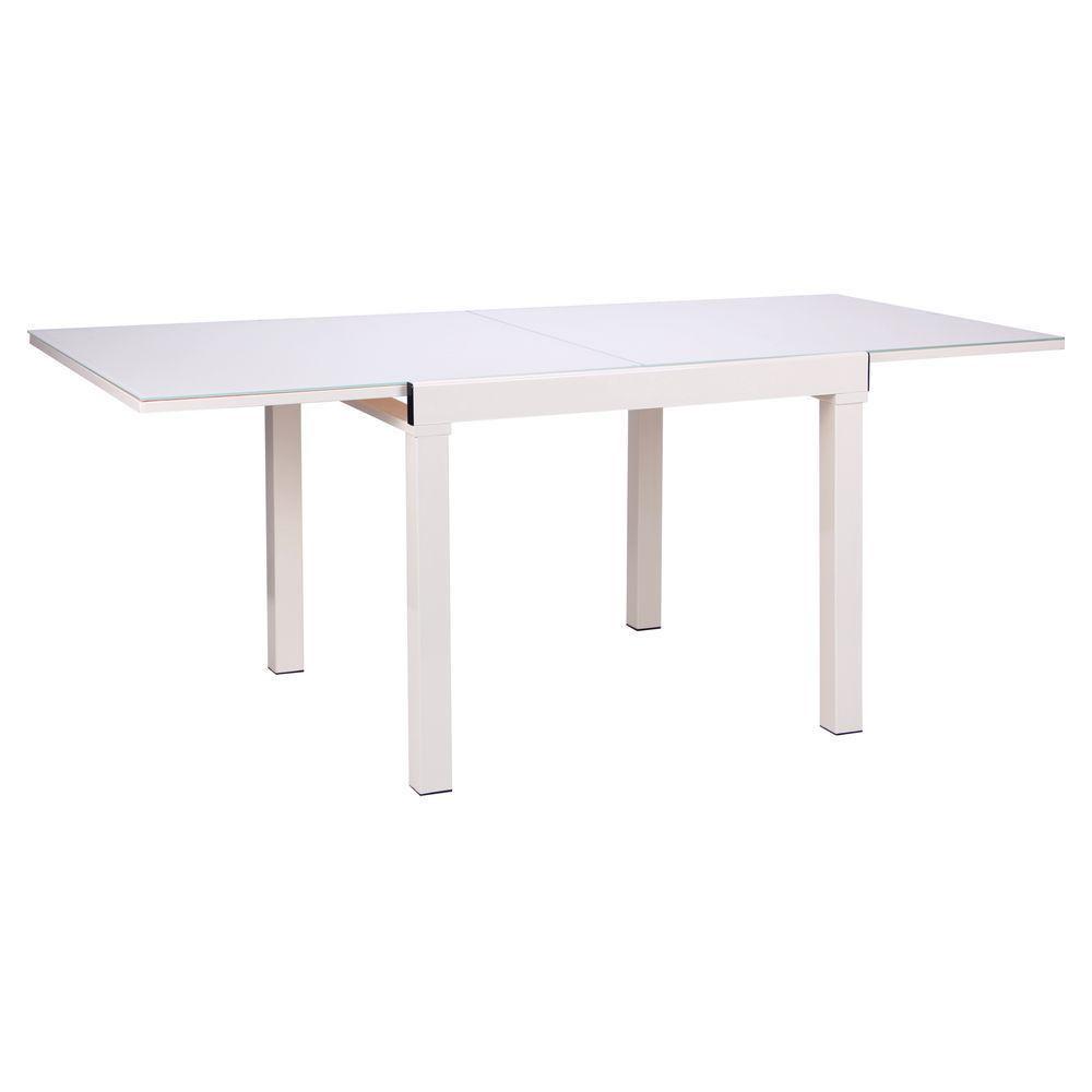 Обідній стіл AMF Афон 750х900+900х900 розкладний Вершковий - фото 2 Обідній стіл AMF Афон 750х900+900х900 розкладний Вершковий - фото 2