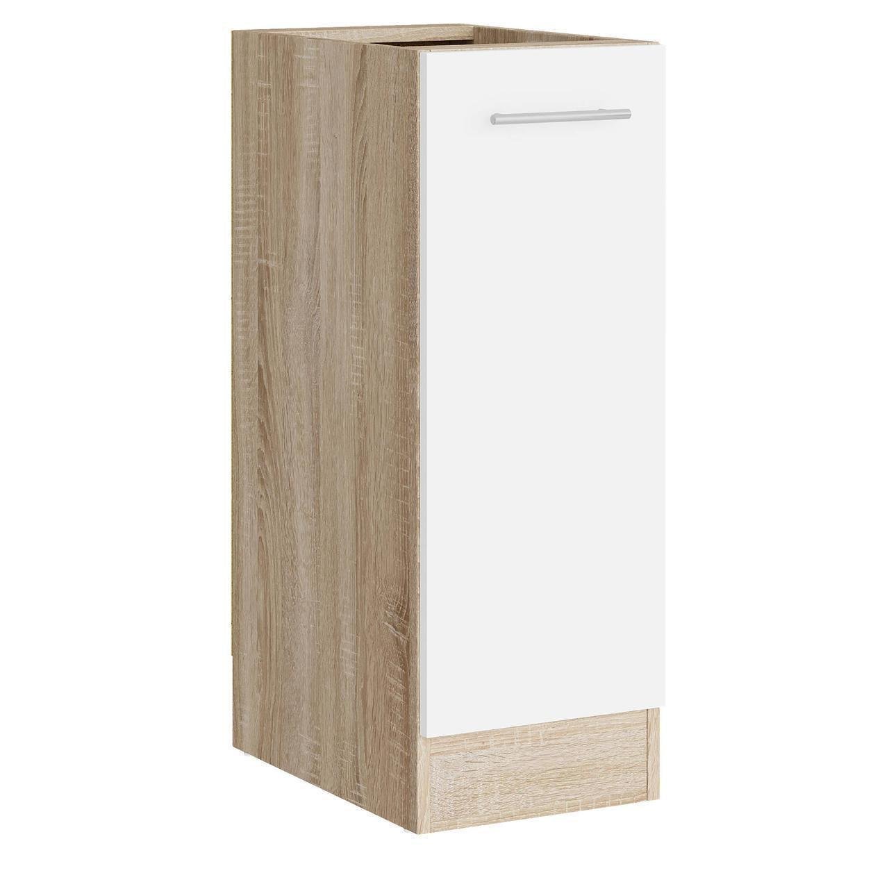 Кухня секция Эверест Эко Новая 30 Низ 300х456х820 мм Сонома/Белый (eko-562)