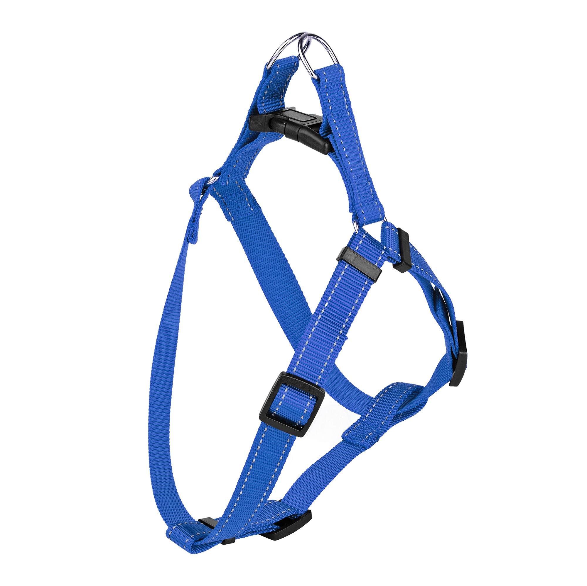 Шлея KareLine из нейлона с пластиковой пряжкой 10 мм А:240-300 мм В:260-400 мм Синий (0861/7)