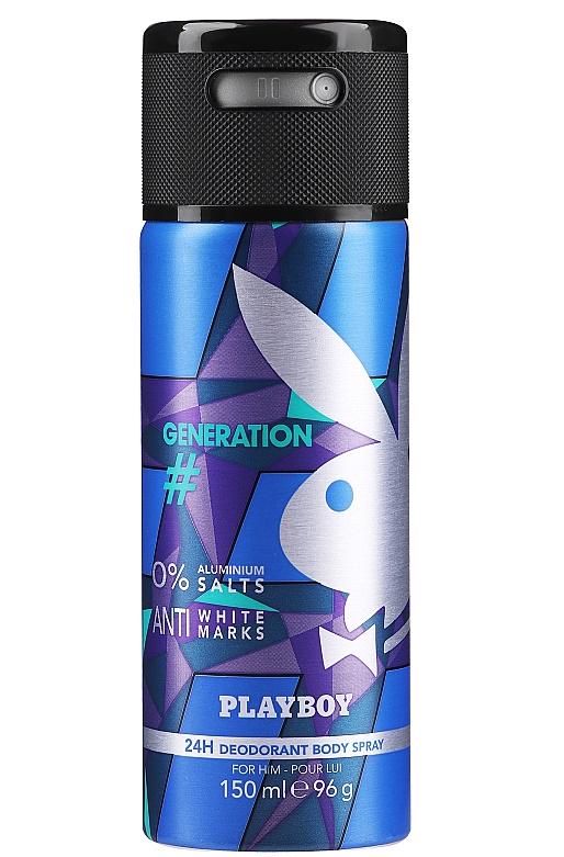 Дезодорант парфумований чоловічий Playboy Generation 150 мл