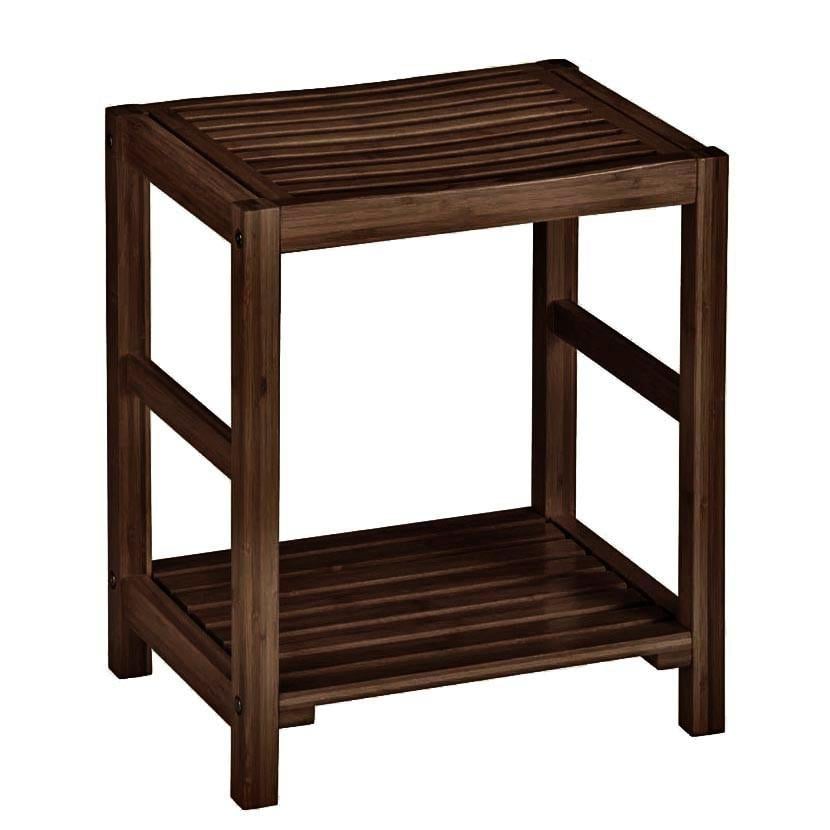 Табурет для ванной из дерева Родоста Капучино (ТВН-008809)